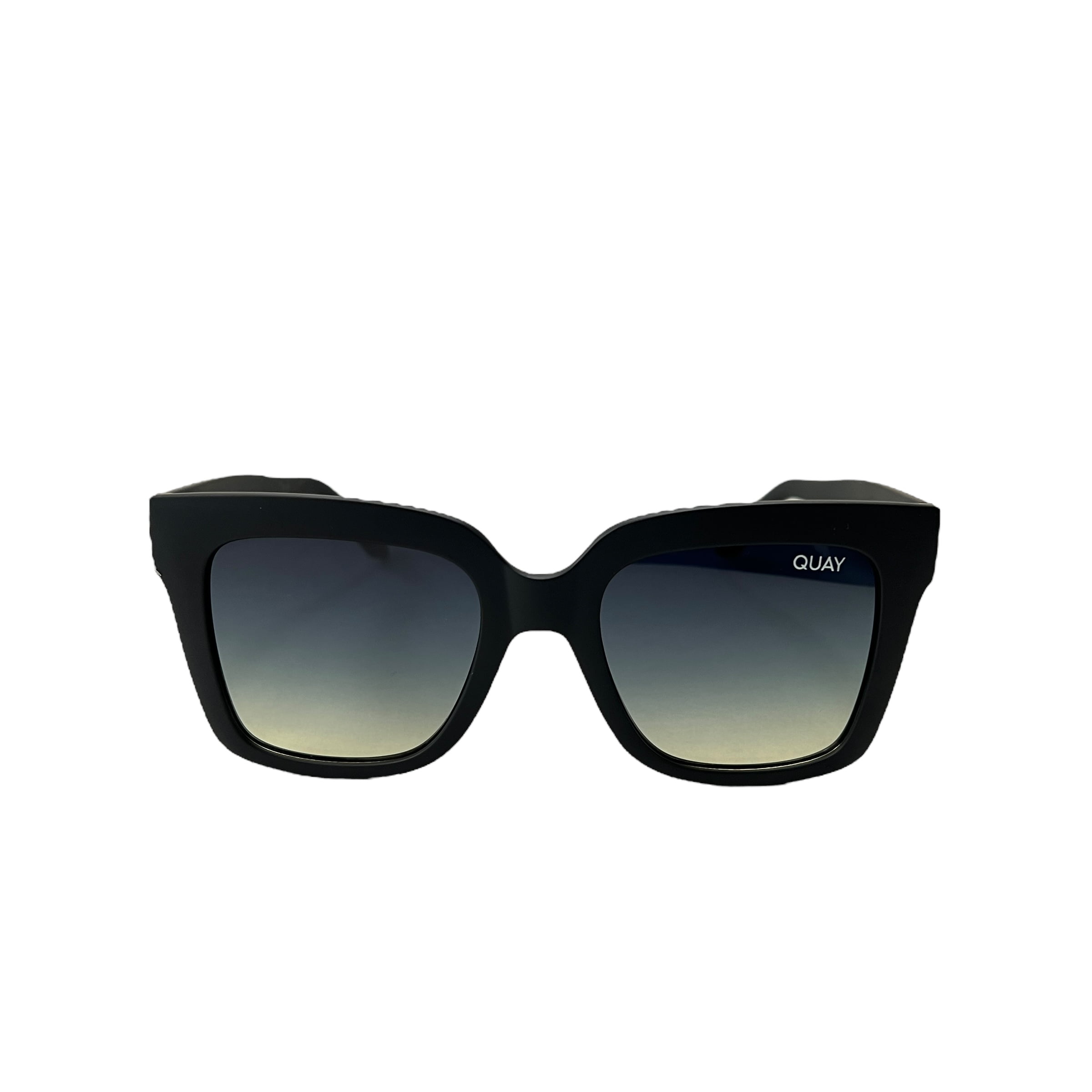Quay After Hours Polarized Sunglasses, Square Navy Pink Fade, 100
