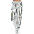 thumbnail image 5 of Deals Womens Pants Women's Fashion Club Shiny Causal Pants Sports Pants Pencil Pants, 5 of 9