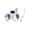 Purple-XS, variant on Reflective Escape Resistant Harness with Tracking Device Holder Ergonomic Fit For All Sizes