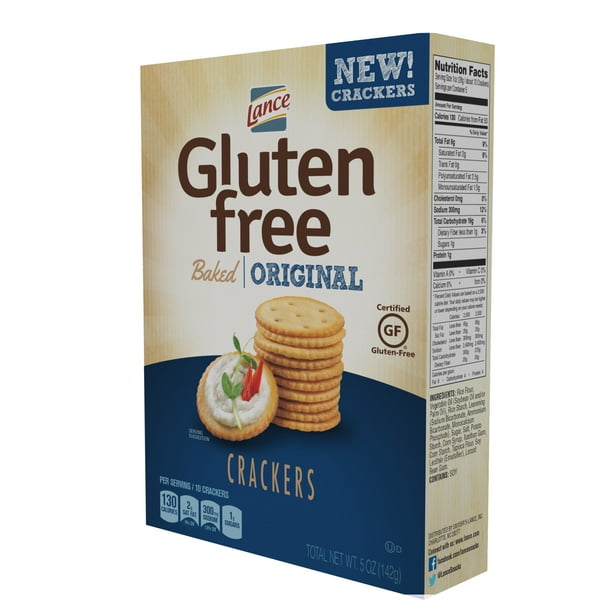 Lance Gluten Free Original Crackers 5 oz Boxes Single Pack Walmart