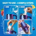 thumbnail image 4 of Vaso Cirkul de 40 oz de acero inoxidable con asa, 4 of 9
