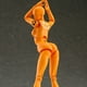 thumbnail image 2 of Matsuzay Muñeca Kun hecha a mano con articulaciones móviles, elección de regalo, juguetes cognitivos científicos para niños, estilo único pinturas macho naranja, 2 of 6