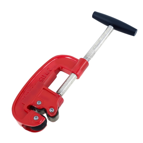 Pipe Cutter Tool Metal Tube Cutter Heavy Duty Tubing Cutting Tool with Blade Precise Plumber Iron Pipe Cutting Tool Galvanized Pipe Cutting Tool for Iron Pipe Galvanized Pipe