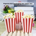 thumbnail image 3 of Boîtes à Popcorn, Lot de 20 Sacs à Popcorn en Carton, Conteneur à Bonbons, Style Film Rouge Blanc à Rayures en Carton, 3 of 5