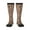 2 Black-1, variant on brown sloth family Print Compression Socks for Both Men And Women for Running, Travel, Flight, Nurse