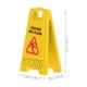 thumbnail image 5 of ColoMX Letrero de piso mojado para casa de muñecas, resistente, bilingüe, de una sola cara, para uso comercial, cocina, piscina, lugar de trabajo, hotel, interior y exterior, amarillo, 5 of 8