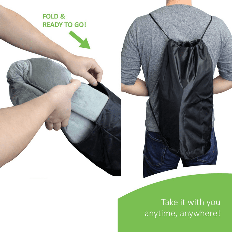 BAEL WELLNESS seat Cushion for Sciatica, Coccyx, Tailbone, Back Pain &  Specialty Neck Cushion Combo Pack