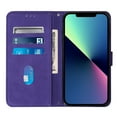 thumbnail image 6 of Nalacover For iPhone 11 Card Slot Case,Shockproof Premium PU Leather Magnetic Clasp Flip Stand Wallet for Women Men Cover with Removable Adjustable Crossbody Shoulder Strap,Purple, 6 of 10