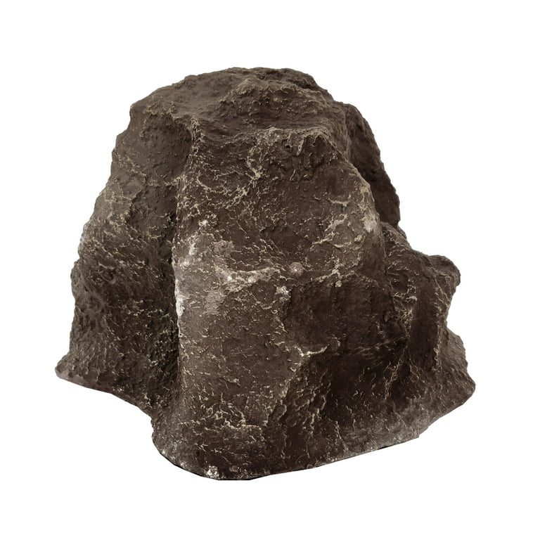 Backyard X-Scapes River Brown Artificial Boulder Fake Rock 9 in H x 13 in W x 16 in L, Size: Small