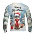 thumbnail image 2 of Merry Christmas Siamese Enjoys Catmas Winter Xmas Holiday All Over Print 3D Sweatshirt Unisex Merch Cat Lover Kitten Owner Gifts - 02022, 2 of 6