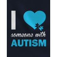 thumbnail image 2 of Tstars Womens Autism Awareness Shirt for Women I Love Someone with Autism Autistic Spectrum Awareness Acceptance Autistic Support Shirts for Womens T Shirt, 2 of 5