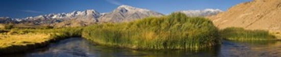 Owens River Flowing
