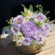 thumbnail image 5 of Ramo de peonías de seda artificial flores falsas ramo de novia y decoración para el hogar, 5 of 6