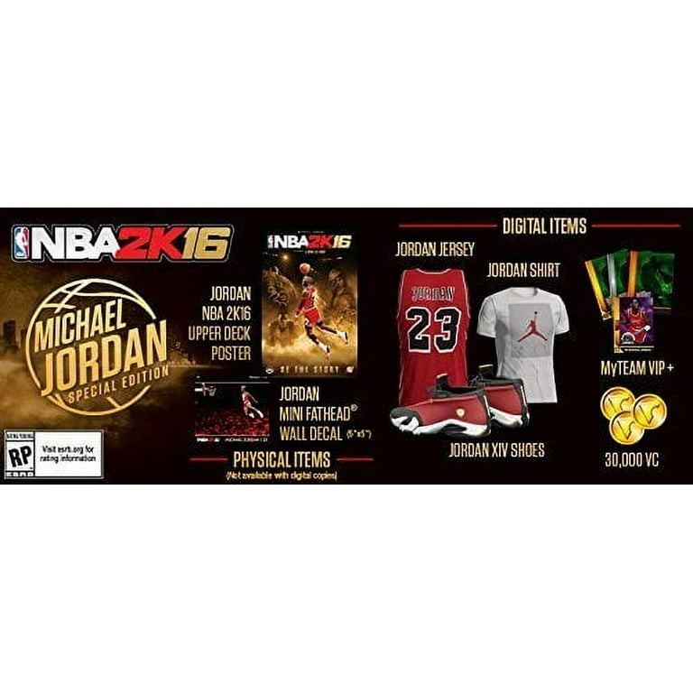 NBA 2K16 - Michael Jordan Special Edition - PlayStation 4