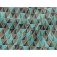 thumbnail image 5 of oneOone Viscose Jersey Fabric Triangle Geometric Printed Craft Fabric BTY 60 Inch Wide, 5 of 5