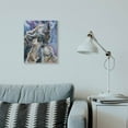 thumbnail image 3 of Stupell Industries Wolf Pack Family Large Dog Animal Purple Watercolor Painting Canvas Wall Art by George Dyachenko, 3 of 3