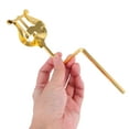 thumbnail image 5 of OULII Metal Saxophone Music Clip Golden Foldable Lightweight Sheet Holder for Marching Band Use, 5 of 8