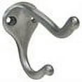 thumbnail image 2 of Schlage 571MB15 Satin Nickel Double Coat and Hat Hook, 2 of 2