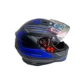 thumbnail image 2 of Casco Shiro 890 SH-30 Cerrado Certificado ECE 2205 Base Azul / Gris Shiro Balagardos 890-SH-30, 2 of 4