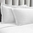 thumbnail image 6 of Superior Calvert Cotton Matelasse Bedspread Set, King, White, 6 of 8