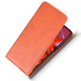 thumbnail image 2 of Folio Phone Case for Motorola Moto G05 Magnetic Kickstand Cover with Camera Protection Brown, 2 of 7