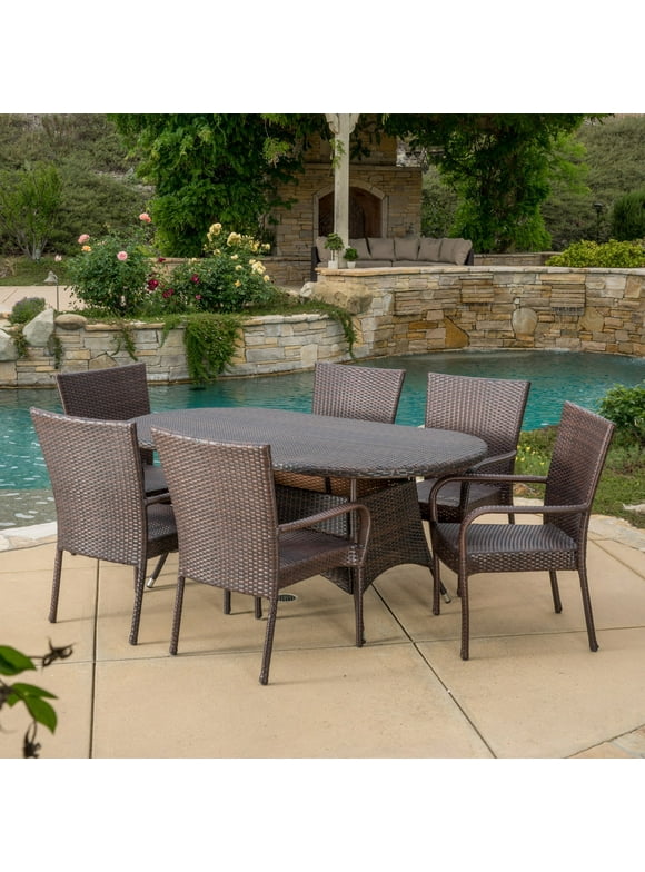 7 Piece Patio Dining Set in Patio Dining Sets