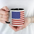thumbnail image 5 of CafePress - American Flag - 11 oz Ceramic Mug - Novelty Coffee Tea Cup, 5 of 6
