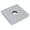 Silver Plated, variant on Suodoka Premium 4 Inch Square Shower Arm Cover 304 Stainless Steel Showerhead Escutcheon Plate for Fixed Tub Faucet Universal Fit High-Gloss Silver Plated (10.16 cm)