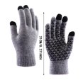 thumbnail image 3 of Touchscreen Protector Thermal Gloves for Cold Weather Riding Featuring Knitted Non Slip Design And Fashionable Finger Style for Outdoor Activities Gloves Medium 1000, 3 of 4
