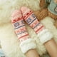 thumbnail image 2 of Calcetines térmicos, cálidos, suaves y acogedores para mujer, ideales para invierno, clima frío y uso en interiores. Rosado, 2 of 9