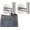 Brushed Steel, variant on Self Adhesive Towel Hook Brushed, No Drill Stick on Coat Robe Clothes Wall Hook for Bathroom Kitchen Garage 2 Pack, 304 Stainless Steel Brushed Steel, ATH110-BN-P2