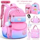 thumbnail image 2 of Mochila Para Niñas De Escuela Primaria De Gran Capacidad 1-3-6 Multifuncional Coreanas HO2257, 2 of 4