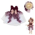 thumbnail image 3 of 2 piezas 26cm Girl Doll Dress Set 1/6 Dress Up Ropa Accesorios Baoblaze Trajes De Muñeca, 3 of 8