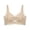 Beige, variant on Timegard Lace Bras for Women Breathable Wirefree Adjustable Strap Full Support Comfort Everyday Bras