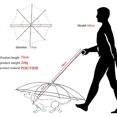 thumbnail image 1 of Pet Umbrella with Leash for Pet Dog(for Small and Medium-Sized Dogs), 1 of 4