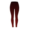 thumbnail image 5 of Women Print High Waist Casual Ankle Slim-Leg Leggings, 5 of 5