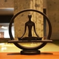 thumbnail image 5 of Adam & Friends Yoga Meditation Circle Sculpture, 5 of 5