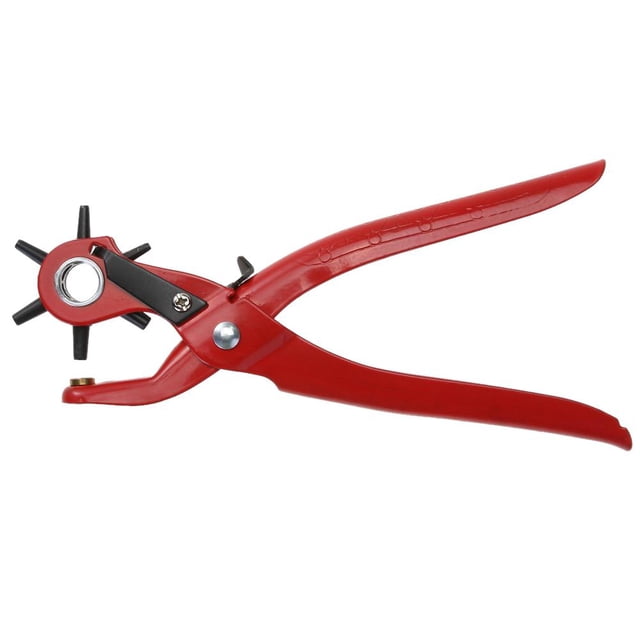 Perforadora de agujeros para cinturón herramienta para perforar agujeros de cuero Ehuebsd 3 en 1 alicates de mano herramientas de cuero