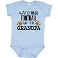 thumbnail image 3 of Inktastic Watching Football with My Grandpa Boys or Girls Baby Bodysuit, 3 of 5