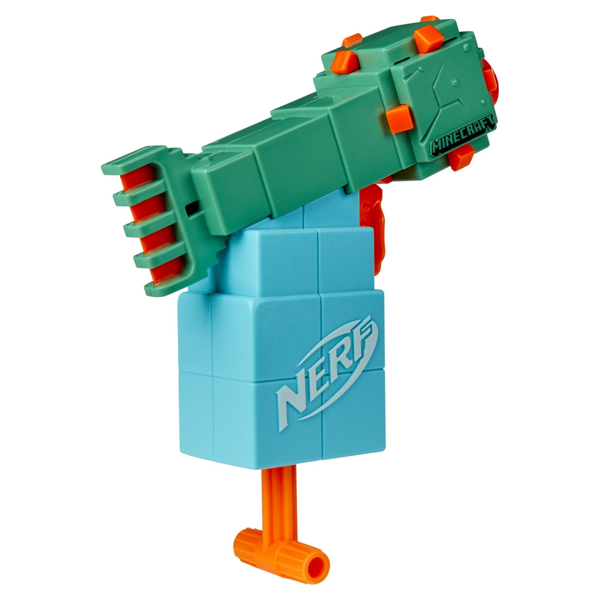 Nerf MicroShots Minecraft Ghast Mini Kids Toy Blaster with 2 Darts
