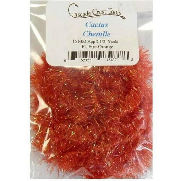 Cascade Crest Cactus Chenille, Blue