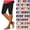 Z4-Black#4th of july leggings, variant on DDAPJ pyju Clearance Sale Capri Leggings for Women Yoga High Waisted Leggings Summer Beach Pants Casual Workout Stretchy Leggings Hollow Capris White XXL