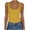 Yellow, variant on enyan Workout Tops for Women Womens Ladies Ribbed Thick Strap Racerback Tight Slim Fitted Sporty Workout Tank Tops,Yellow,XL