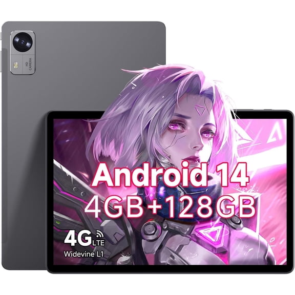 CHUWI Hi10 Xpro 10.51" Tablet,128GB ROM 4GB RAM,Micro SIM,Android 15,Octa-Core Processor,4G LTE Gaming/Workstation Tablet,GPS Dual WIFI