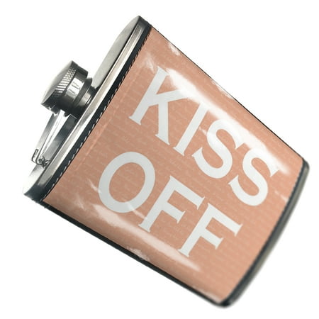 

NEONBLOND Flask Kiss Off Valentine s Day I Love You Pink