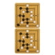 thumbnail image 2 of Nine Men's Chess Set Strategy Game with 2Set for Family Gatherings, 2 of 5