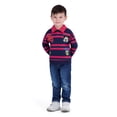 thumbnail image 2 of Mickey Mouse Toddler Boy Navy Long Sleeve Rugby Shirt, Sizes 12M-5T, 2 of 5