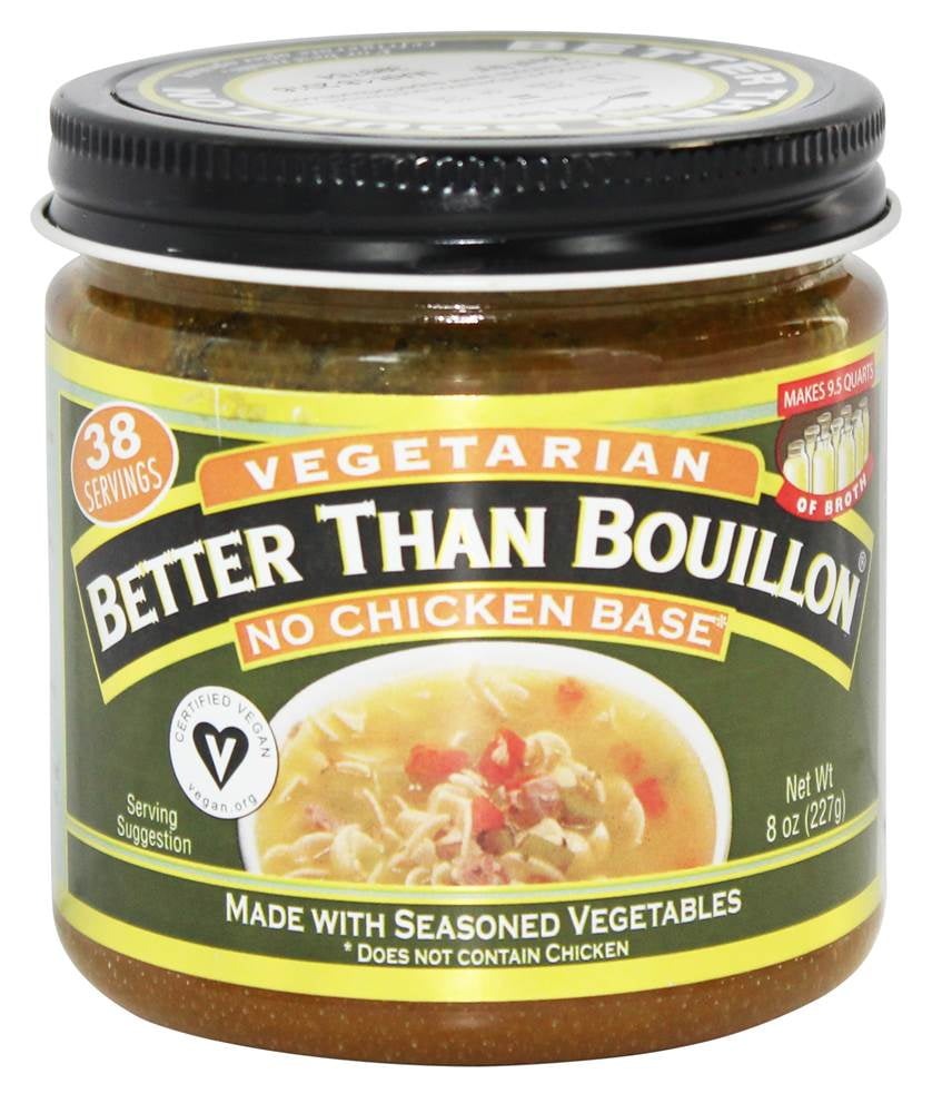 Better Than Bouillon Vegetarian No Chicken Base 8 oz