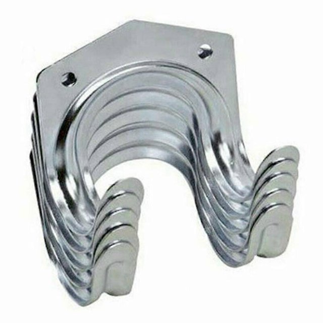 KAIYANG 10 piezas de ganchos de pared para almacenar herramientas de metal con cuerdas dobles