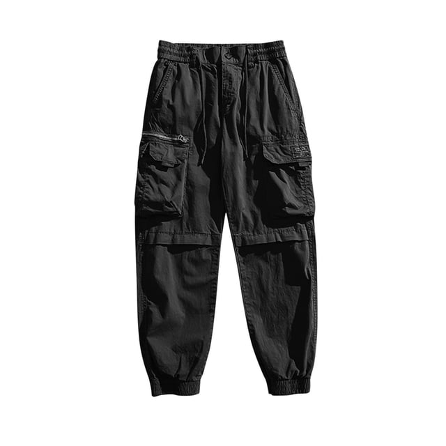 Diufon Pantalon Cargo Homme Décontracté de Travail Long avec Multi-Poches pour Randonnée en Plein Air